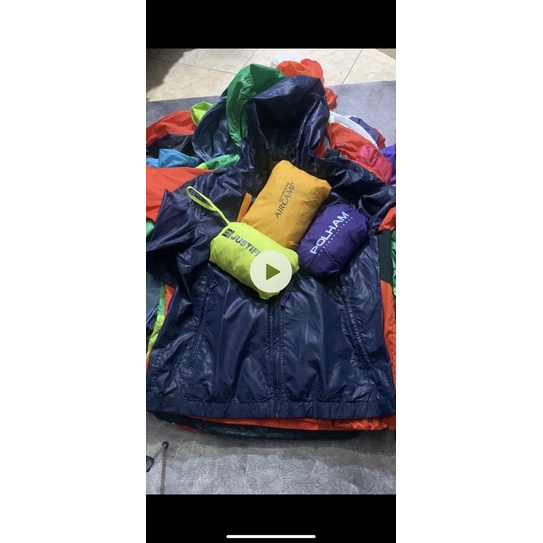 Borongan jaket tipis running, wb, lightweight