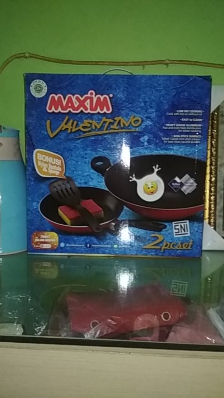 Wajan Maxim Valentino 2 Pcs