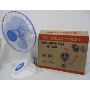 Kipas Angin Meja 12 Inch Duo/Desk Fan 12&quot; 2 IN 1 Wall&amp;Desk Fan DF-112D TOP***