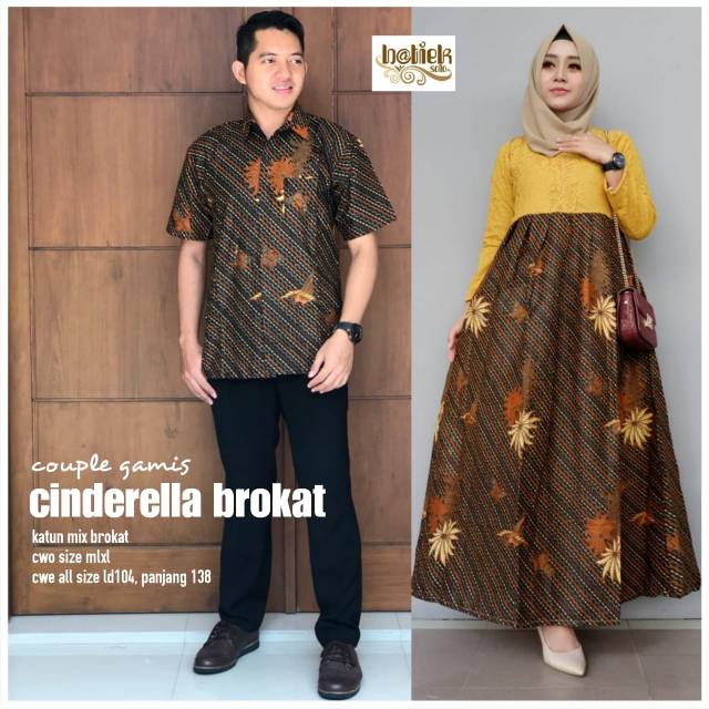 Baju Couple Batik Brokat Terbaru - Neofotografi