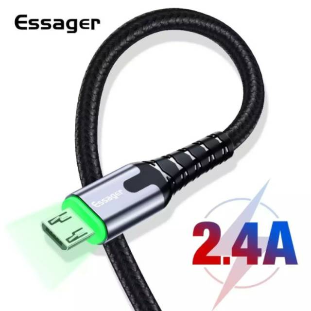 Essager LED Mikro USB Kabel