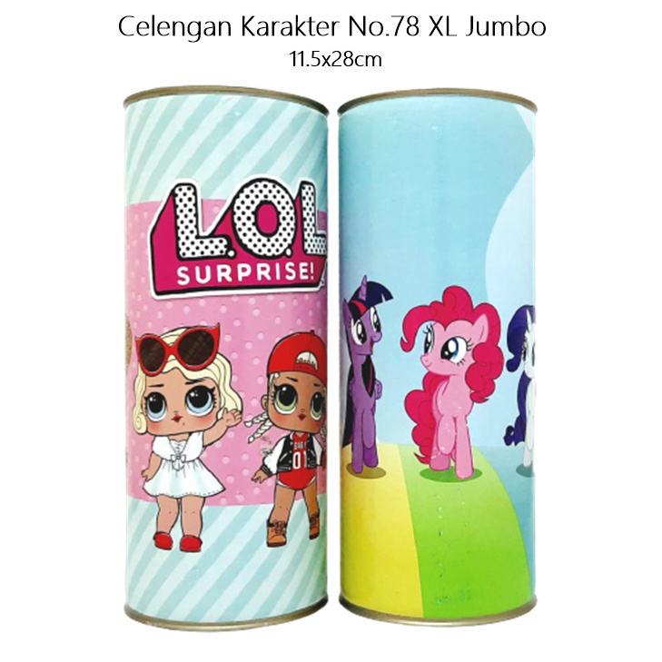 Celengan Karakter XL Jumbo 11.5x28cm
