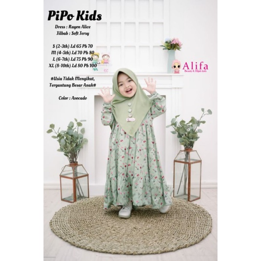 Pipo set kids ORI alifa