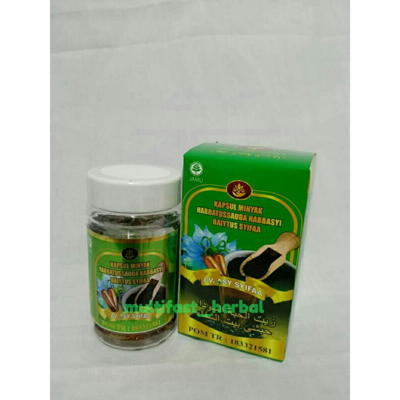 Kapsul minyak habbatussauda