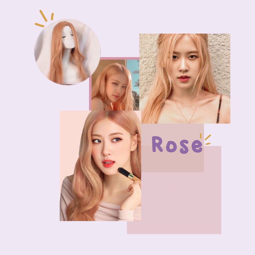 WIG BLACKPINK ROSE - WIG MURAH - WIG DAILY MURAH - WIG COSPLAY