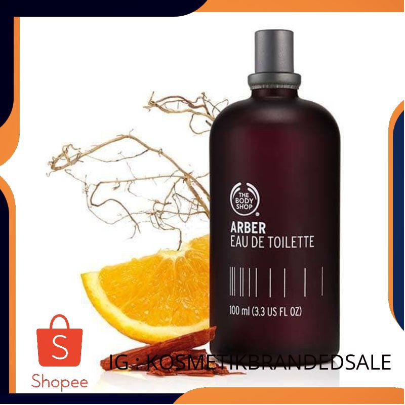 Jual (ORIGINAL) The Body Shop Arber Eau De Toilette 100ml Shopee