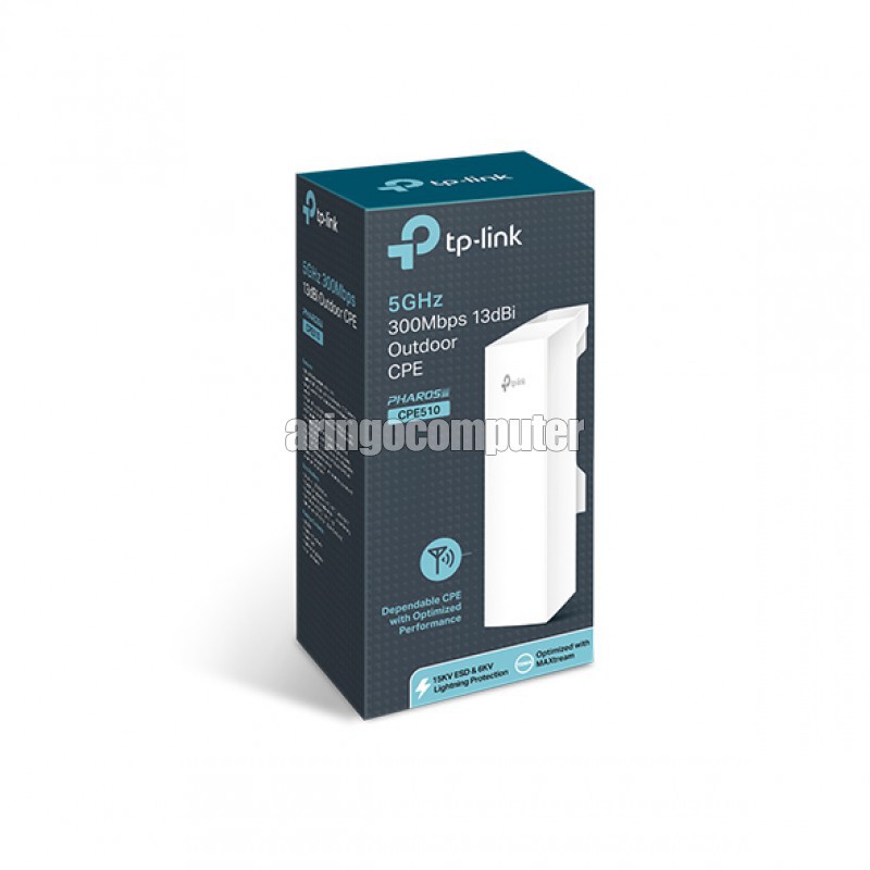 Network (Device) TPLink Outdoor 13dbi 300mbps CPE510 5Ghz