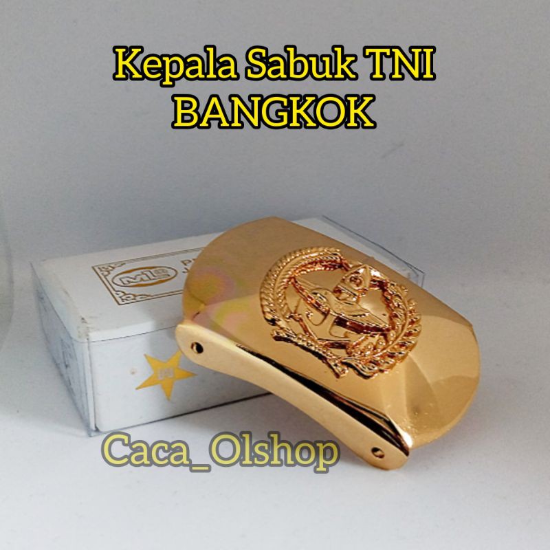 Kepala Sabuk TNI ABRI Tentara Bangkok Non Braso
