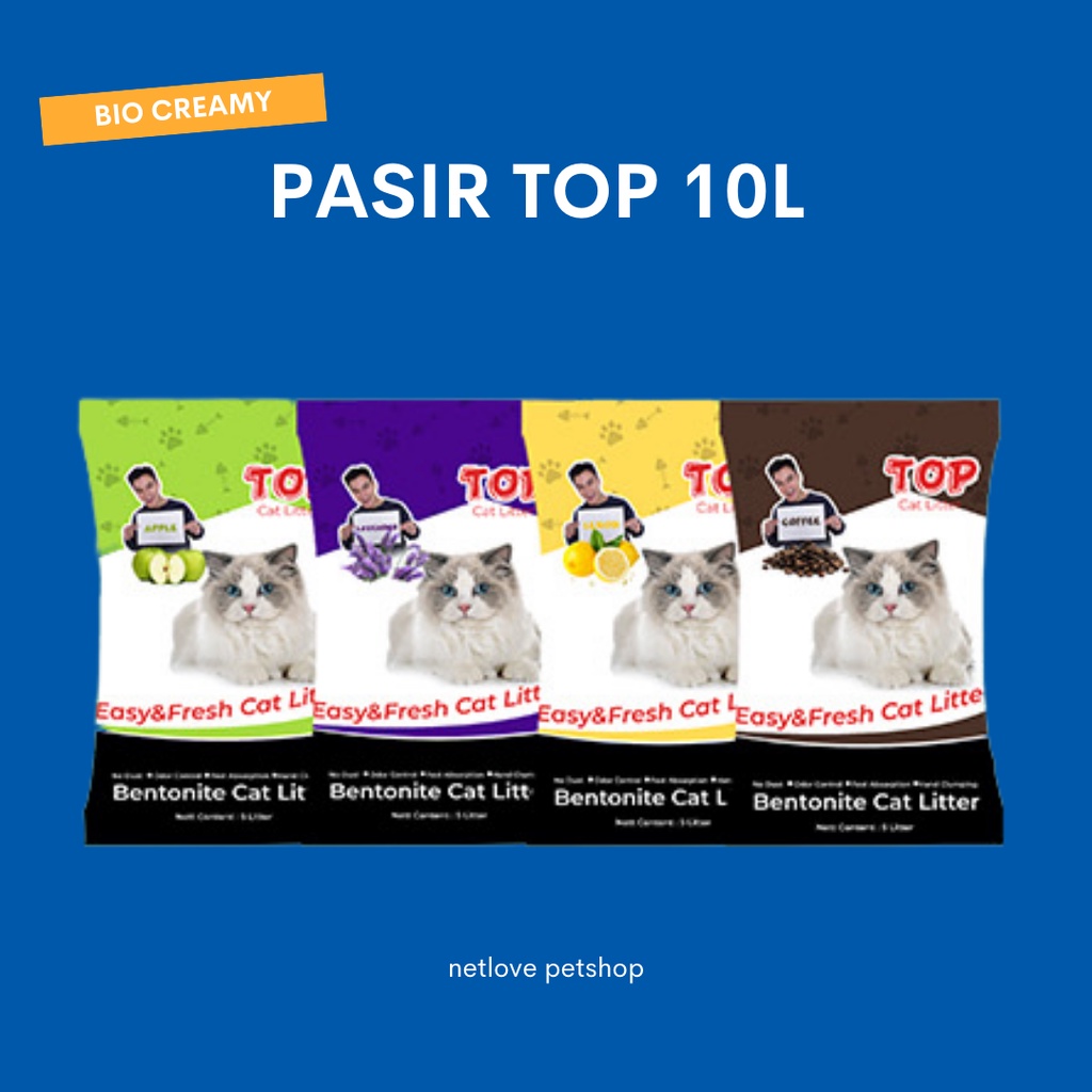 Pasir Kucing Top 10 Liter PASIR KUCING