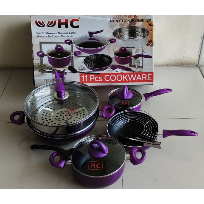 HC panci 11pcs cookware