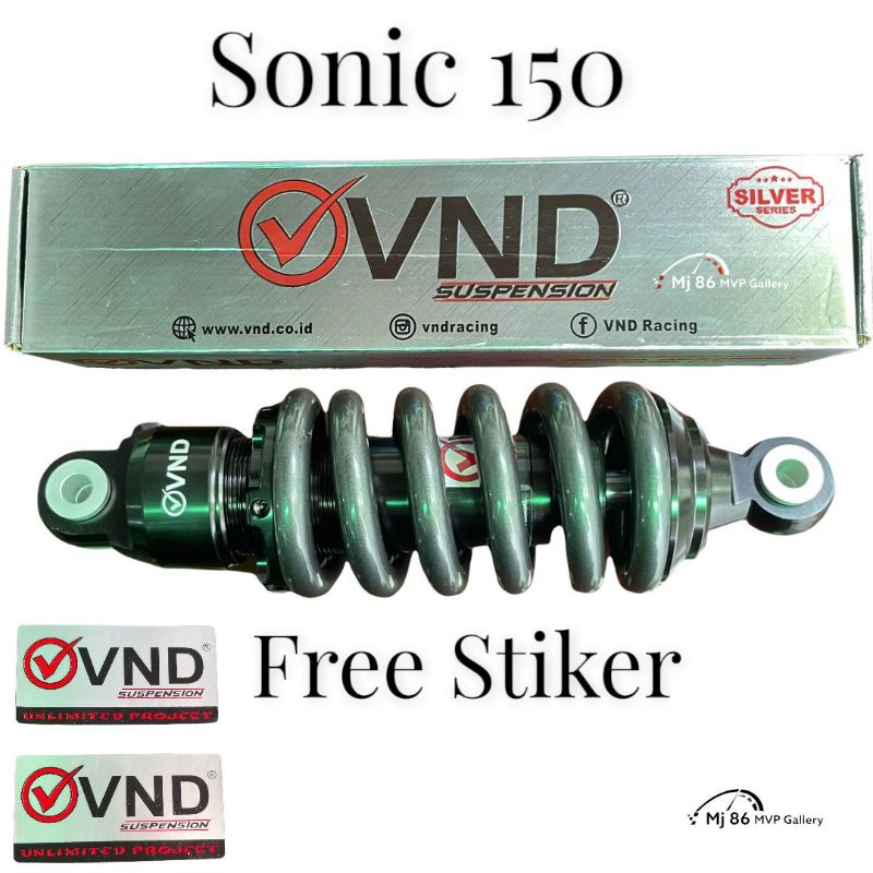 vnd monoshock original VND premium shock variasi monoshock variasi Sonic MX Vixion Sonic ninja150 fu150