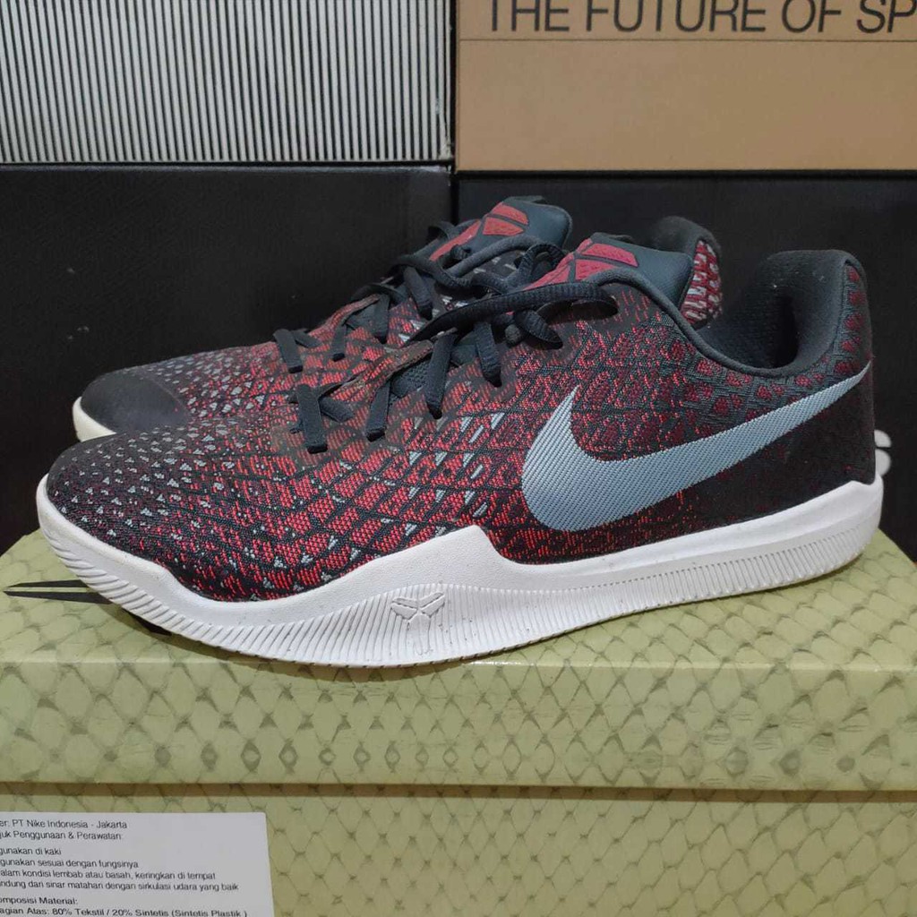 Preloved Sepatu Basket Nike Kobe Mamba Instinct Anthracite Original