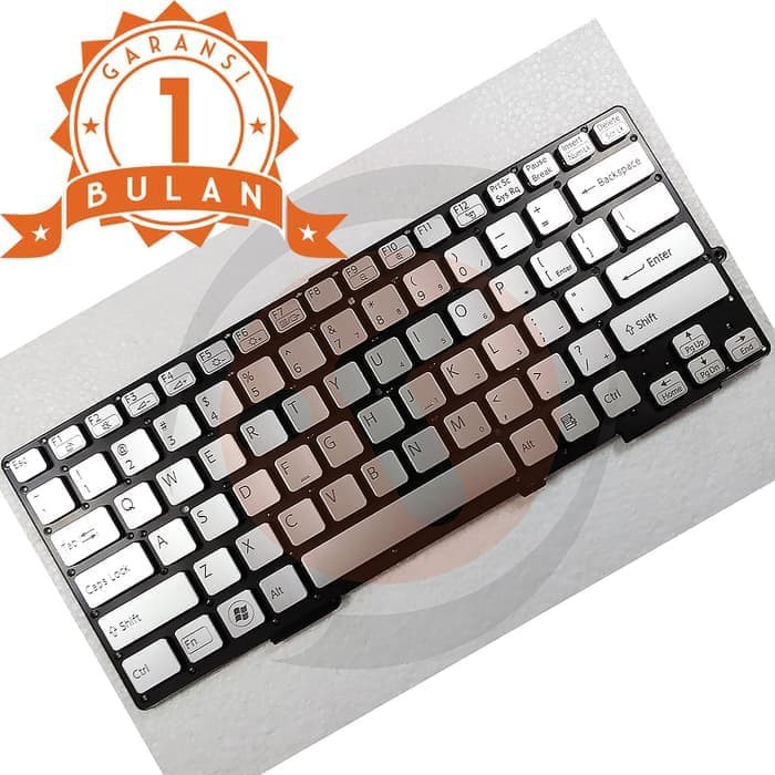 Keyboard Sony Vaio SVE13 SVS13 - Silver