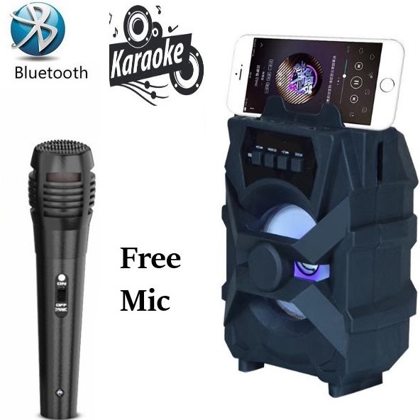 TERMURAH COD !! Speaker Bluetooth Portable HFS288 Plus Microphone Speaker Bluetooth 5009 plus Mikrofon karaoke - Speaker bluetooth SQRS 003 YD-668 + mic HFS288 HF-S288 36BT YD-801 Speaker 3381 / 3391 / 3396 / Speaker Besar KIMISO