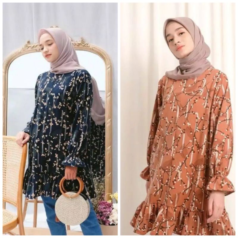 BURBERRY BLOUSE BY VANILLA HIJAB