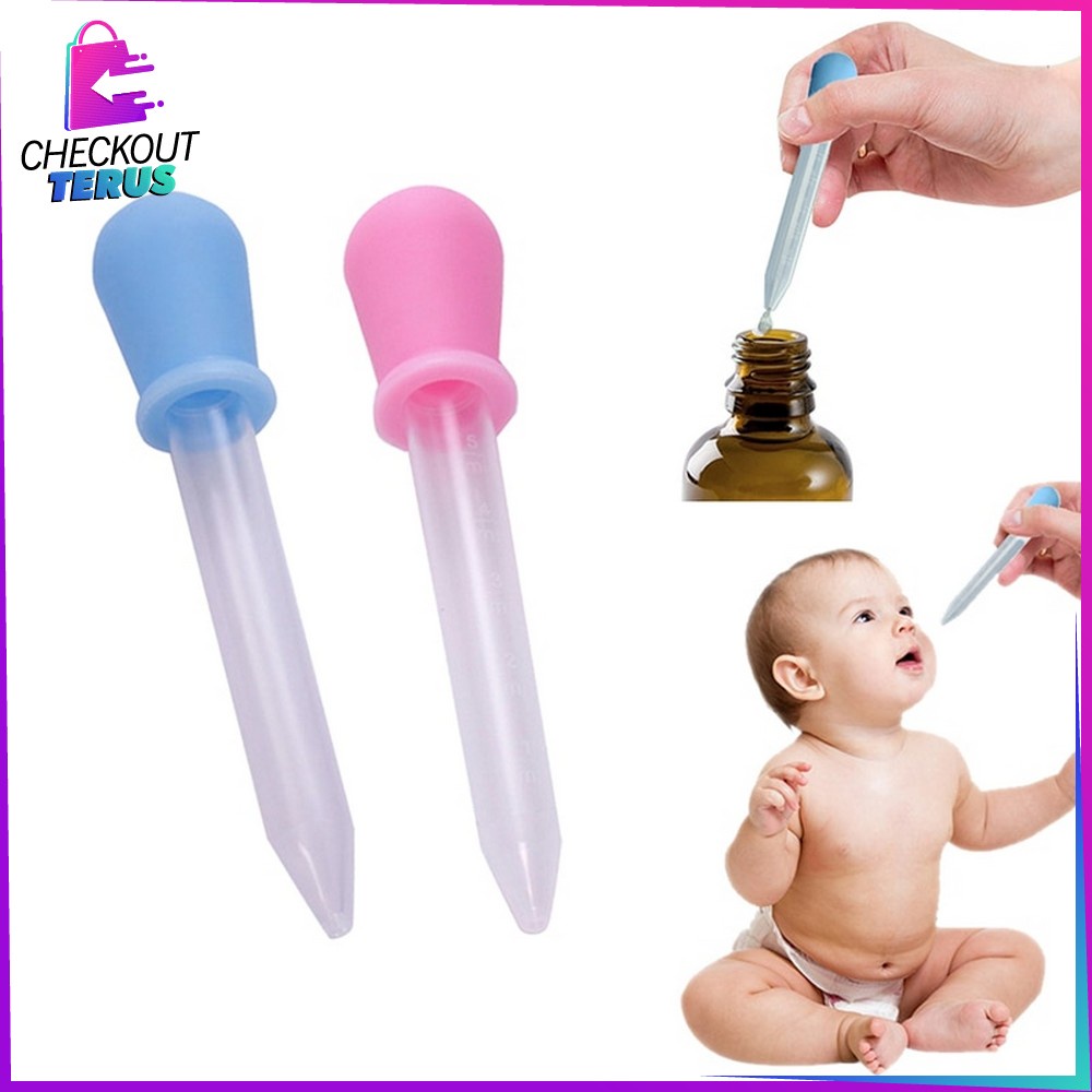 CT C48 Pipet Tetes Bayi Pipet Obat Ukuran 5ml Pipet Alat Bantu Minum Obat Bayi Baby Medicine Feeder Pipet Tetes Obat Anak Bayi