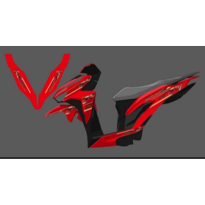 STRIPING TRANSPARAN VARIO NEW CLICK 125/150