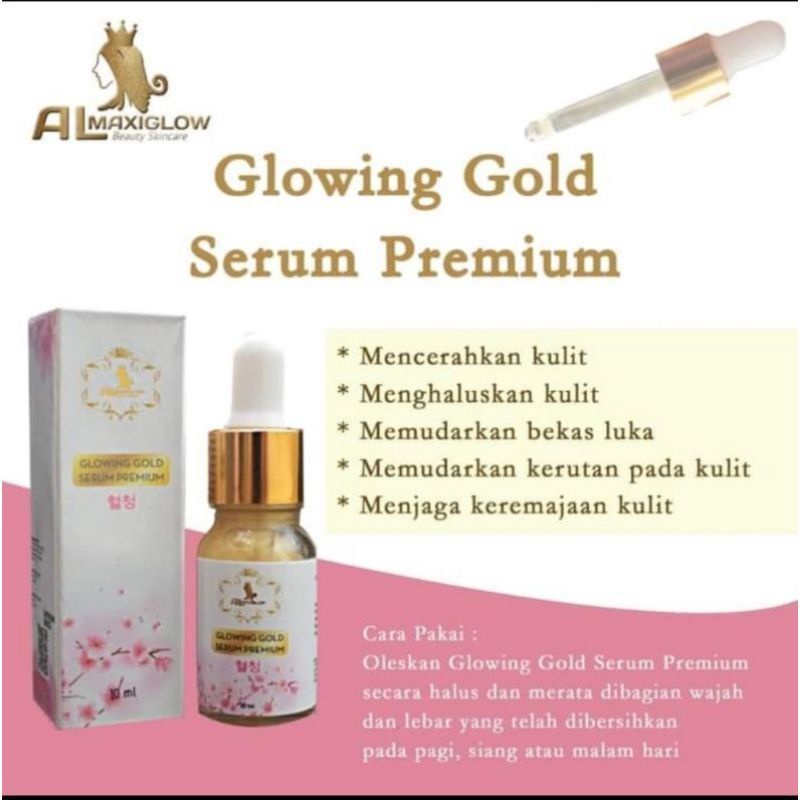 SERUM GOLD ALMAXIGLOW / SERUM FLEK ALMAXI / SERUM GLOWING AL MAXI GLOW / SERUM SULTAN PREMIUM ALMAXI