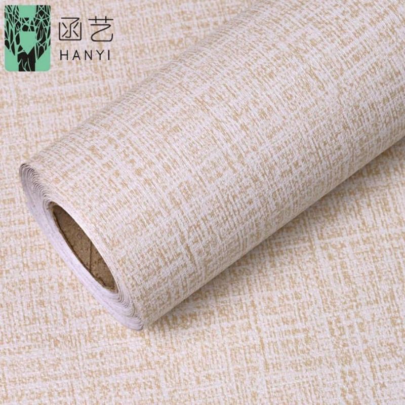 wallpaper sticker dinding krem bertekstur