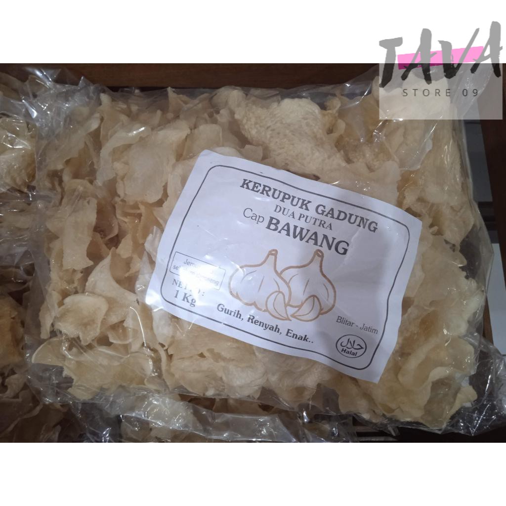 KERUPUK KRUPUK GADUNG MENTAH 1KG