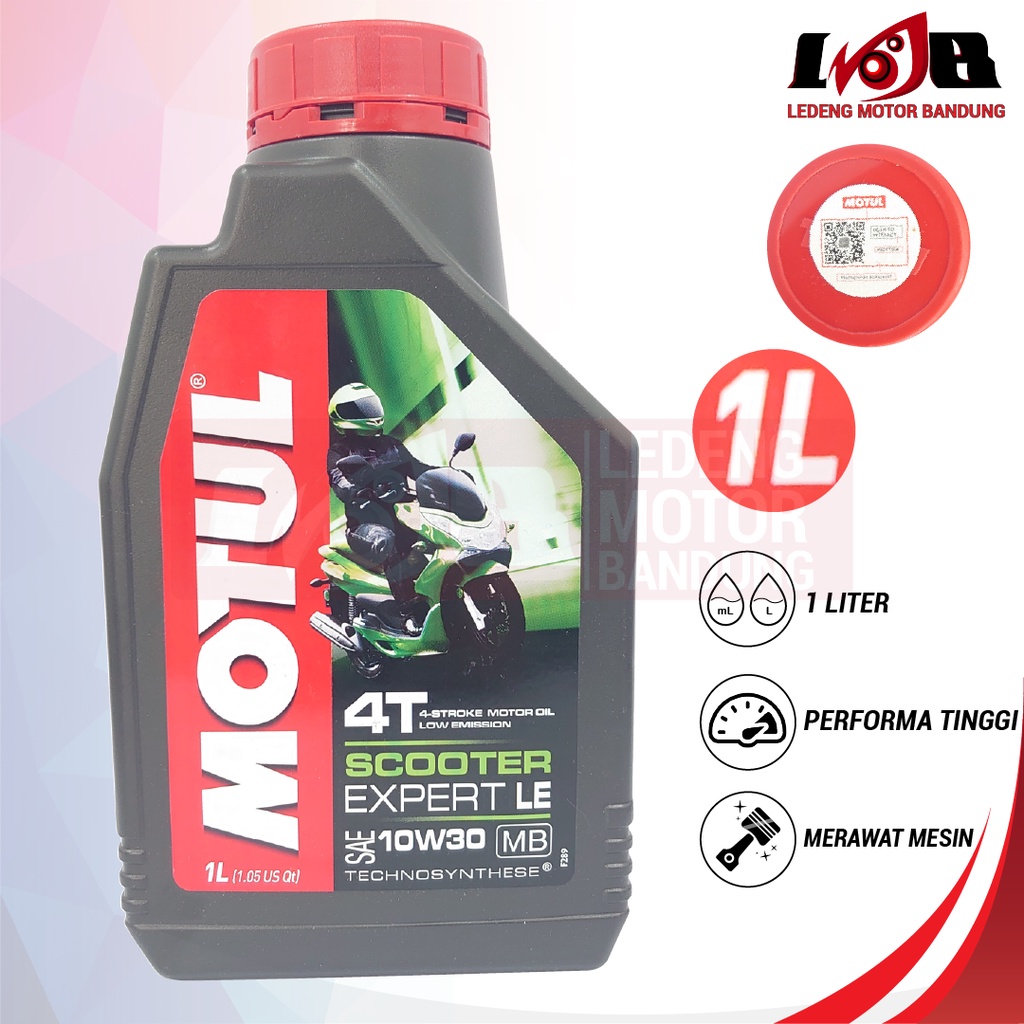 Motul Scooter Expert LE 4T 10w40 1 Liter Oli Motor Nmax Aerox Pcx Xmax ADV Forza Matic Universal