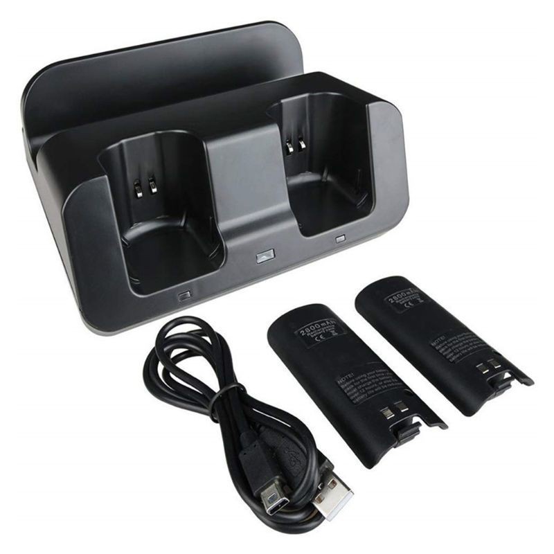 Cre Dock Charging Stik Kontroler Konsol Nintendo Wii U