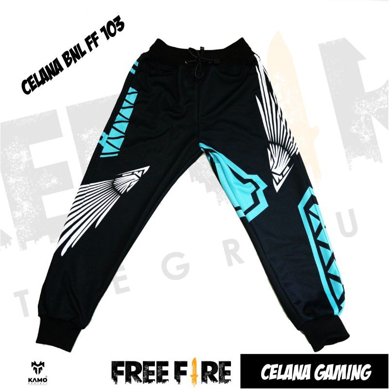 Celana ff Angel Anak Laki Laki Gaming Free Fire Enjel KamoProject
