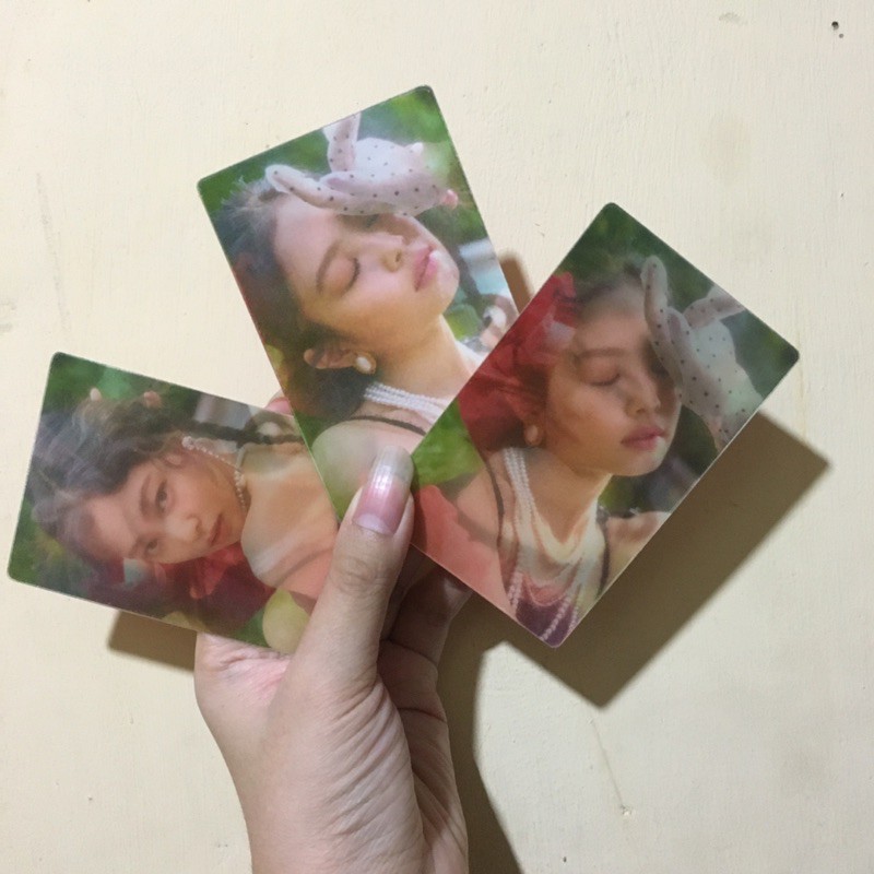 RARE JENNIE SOLO LENTICULAR PHOTOCARD