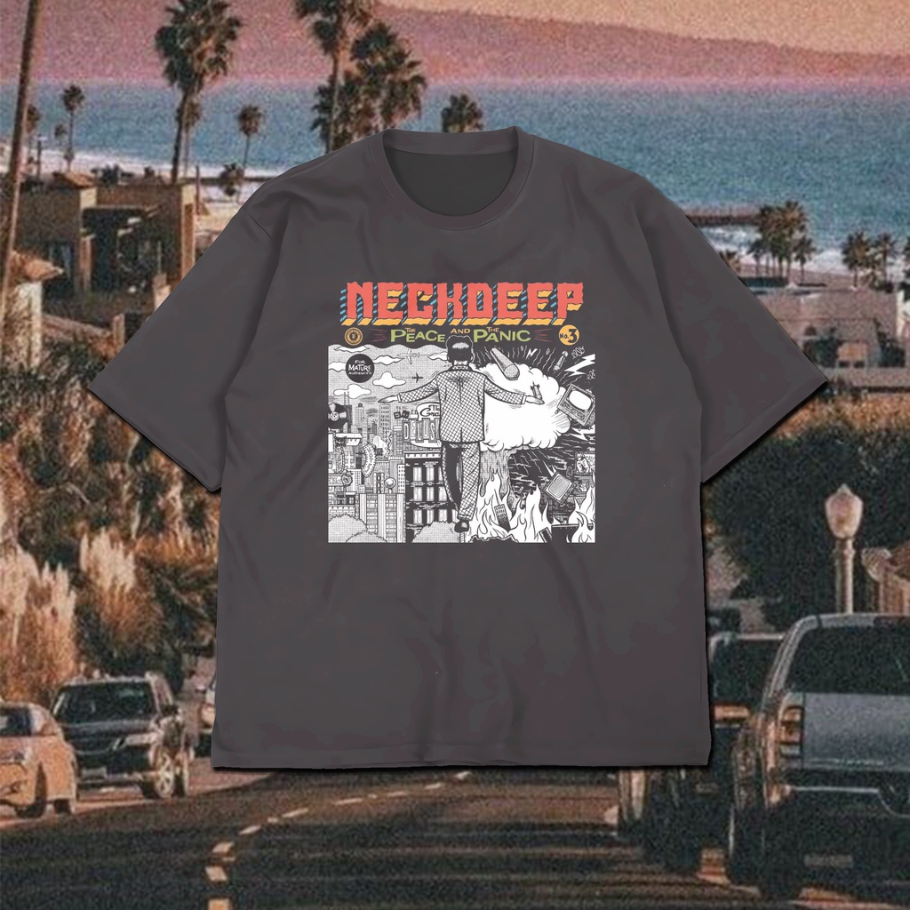 Neckdeep Oversize T Shirt Style Vintage Tee