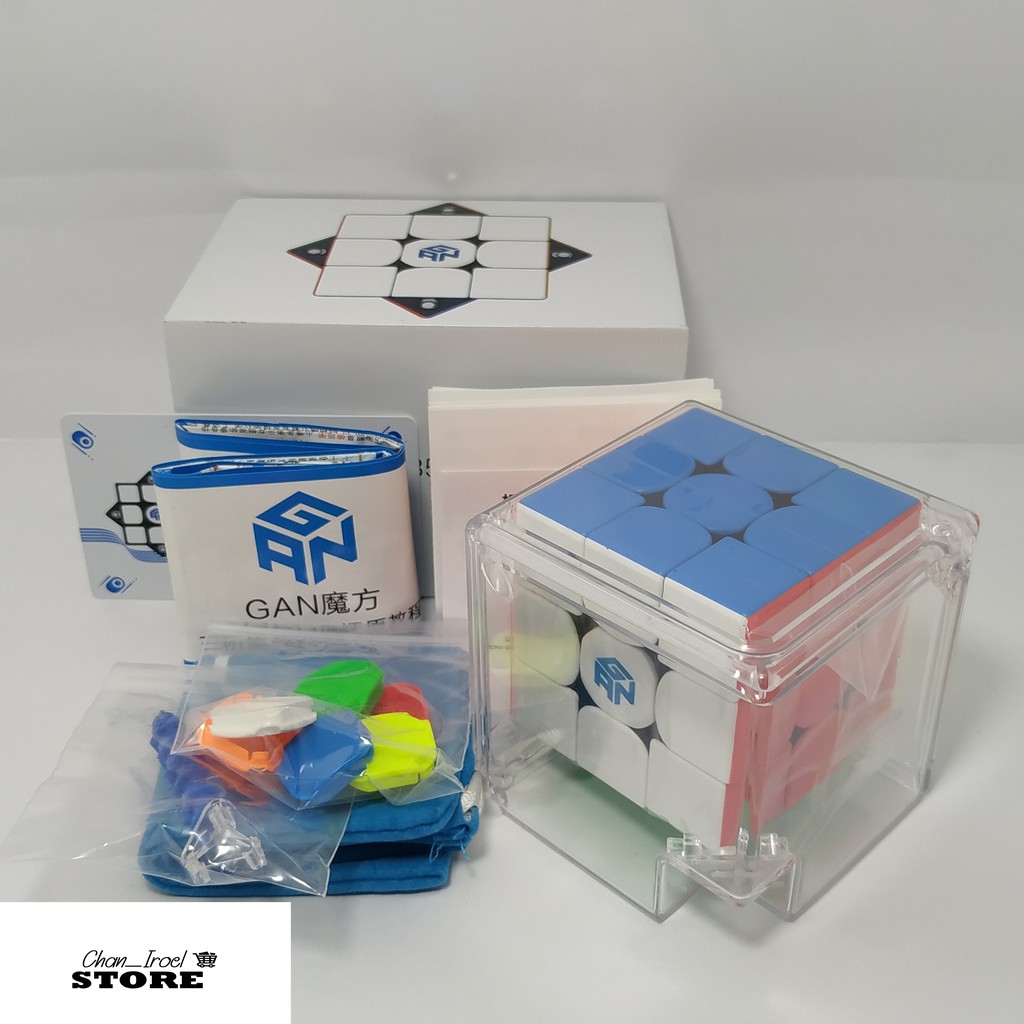 [RUBIK MURAH] 3X3 GAN 356XS 2019 FLANGSHIP OF MAGNETIC STICKERLESS RUBIK