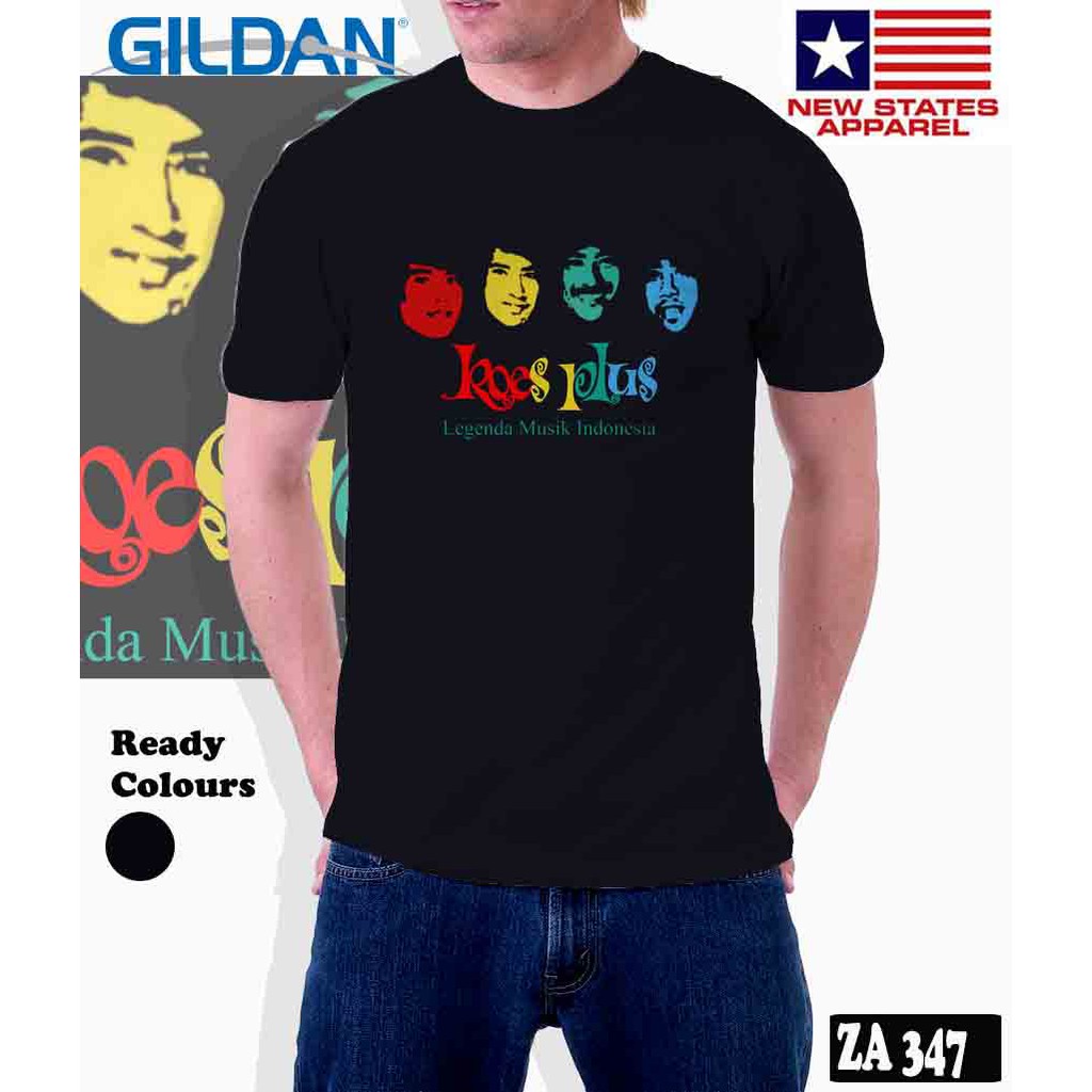 Kaos Koes Plus - Kaos Gildan Softstyle