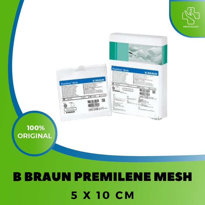 B BRAUN PREMILENE MESH 5 X 10 CM UNTUK OPERASI HERNIA
