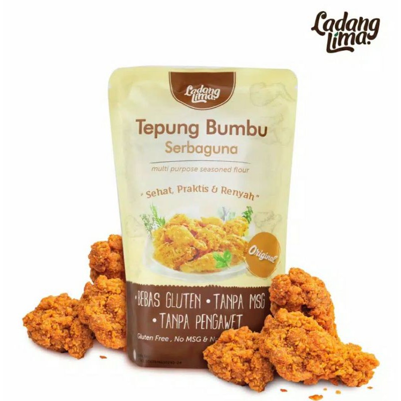 

Tepung Bumbu Gluten Free 150g Ladang Lima