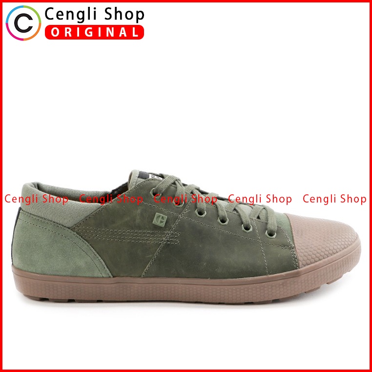 SEPATU CATERPILLAR CASUAL ORIGINAL SNEAKER KETS PRIA KULIT ASLI CAT-05