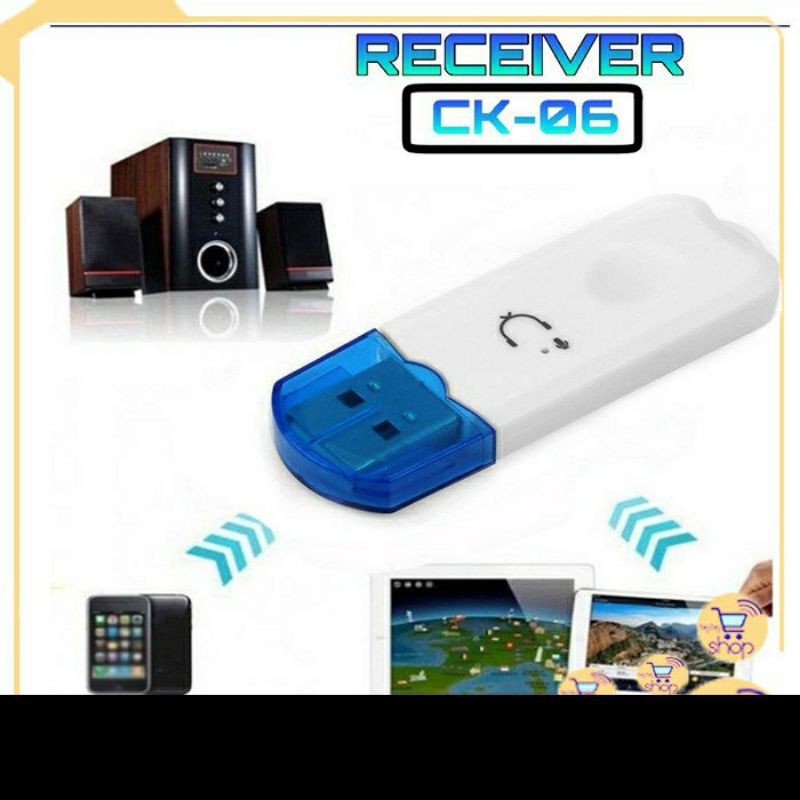 BLUETOOTH RECEIVER AUDIO MUSIC WIRELESS CK06 CK 06 CK-06 MULTIMEDIA