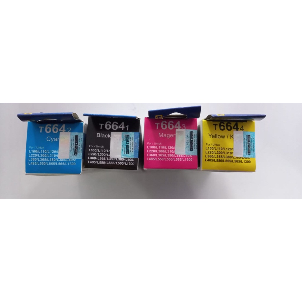 Tinta Epson 664 Varian Warna Original / Tinta For Epson / Tinta Epson Original