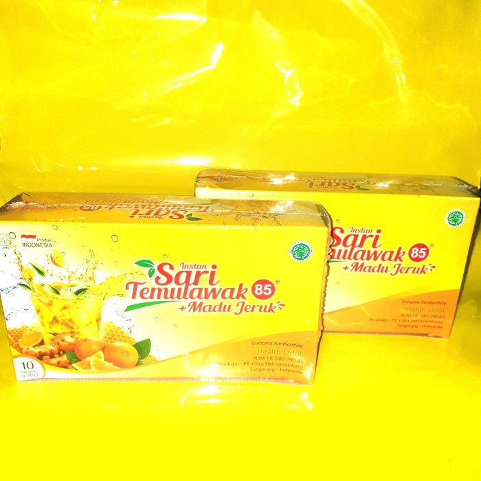 

Ge02G Sari Temulawak Instant 85 + Madu Jeruk 10 Sachets @ 20 Gram Health Ds5G