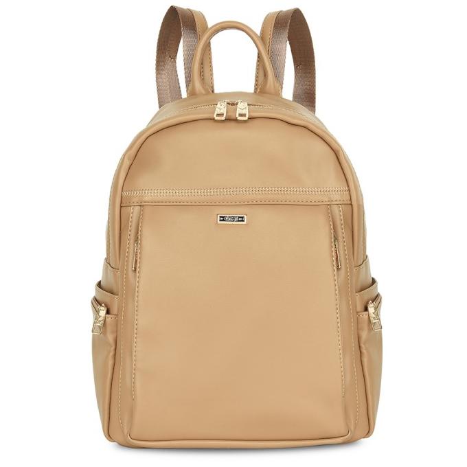 Tas Ransel Wanita En-ji Yongju Backpack - Almond