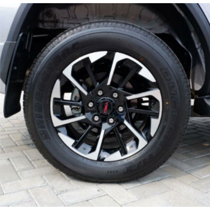 stiker velg Fortuner TRD/ Fortuner GR 2.8 untuk 5 velg