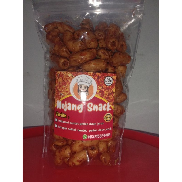 

Makaroni Bantet Pedas Daun jeruk