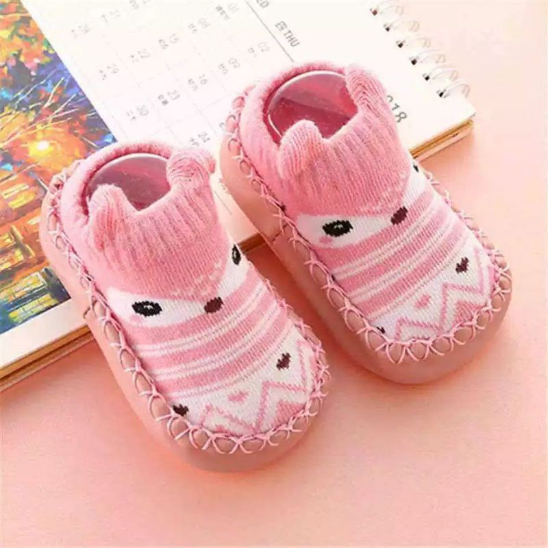 Medan Termurah/Sepatu Baby Import anti Slip/Kaos kaki sepatu baby import