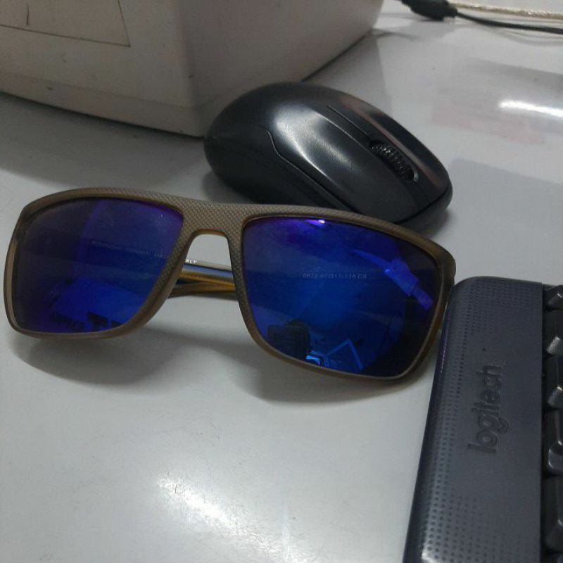 KACA MATA BLUE GLASS PORSCHE DESIGN MADE IN ITALY