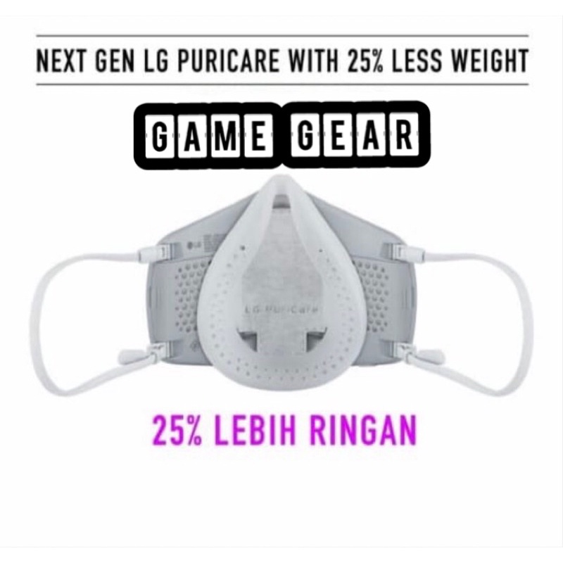 LG MASK PURICARE gen 2 wearable air purifier/ masker LG