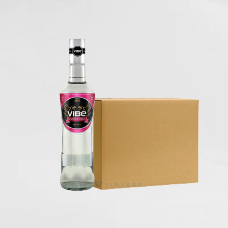 Vibe Exotic Lychee 700 ml liqueur Promo ( 12 Botol ) 1 Karton