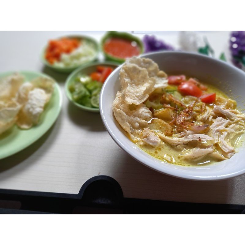 

soto santen ayam
