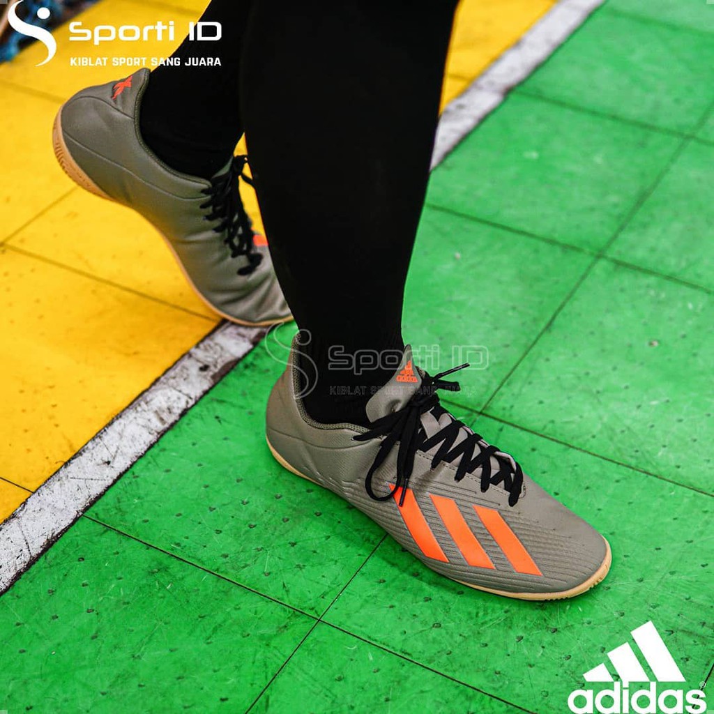 Sepatu Futsal Adidas X 19.4 IN - Legacy Green EF8373 Original