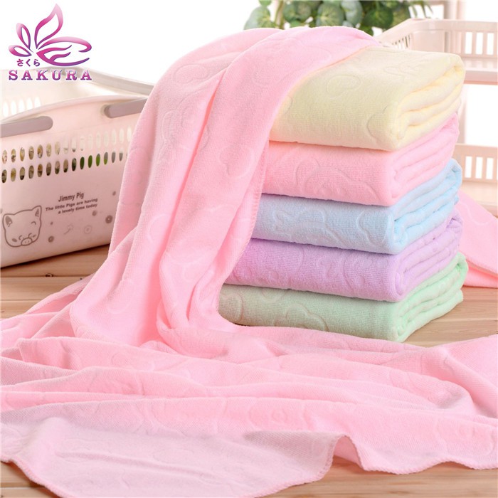 gantungan Handuk Handuk Besar handuk kecil lembut microfiber gantungan Handuk mandi -SOSOYO