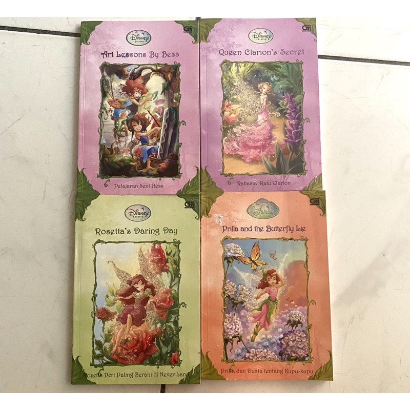 NOVEL ANAK ANAK  BERGAMBAR DISNEY FAIRIES