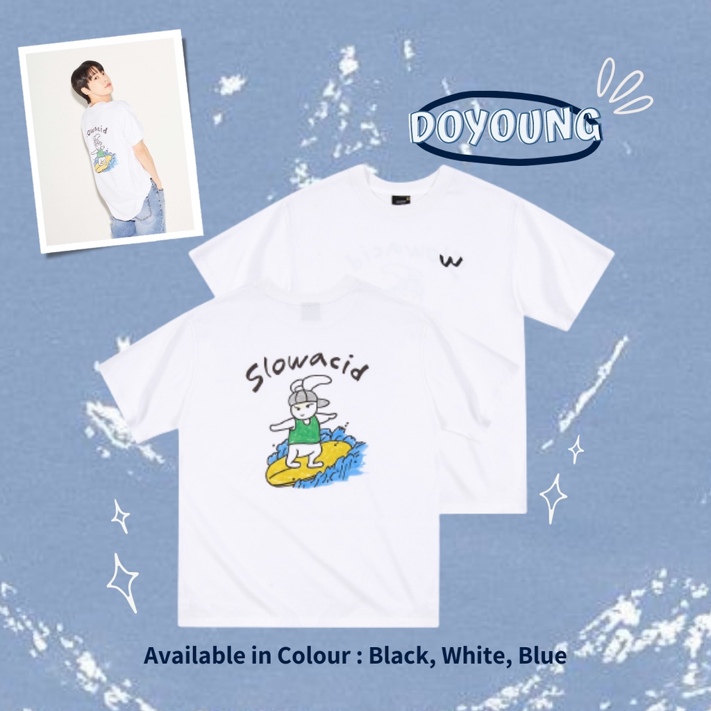 Doyoung NCT 127 x Slowacid T-Shirt (Baca Deskripsi)