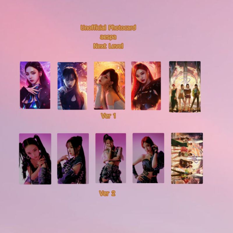 Photocard Unofficial Aespa